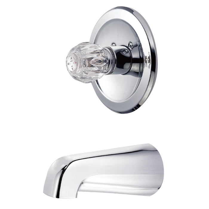 Kingston KB531TO Single-Handle Pressure Balanced Tub Faucet, Polished Chrome