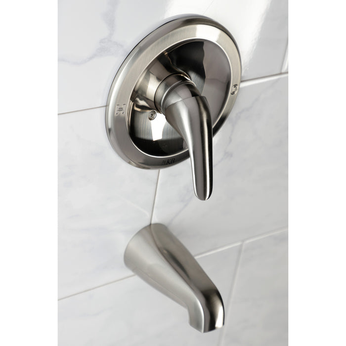 Kingston Tulare KB538LTO Single-Handle Tub Faucet, Brushed Nickel