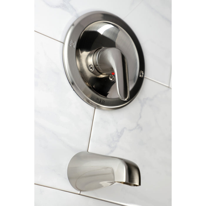 Kingston Tulare KB538LTO Single-Handle Tub Faucet, Brushed Nickel