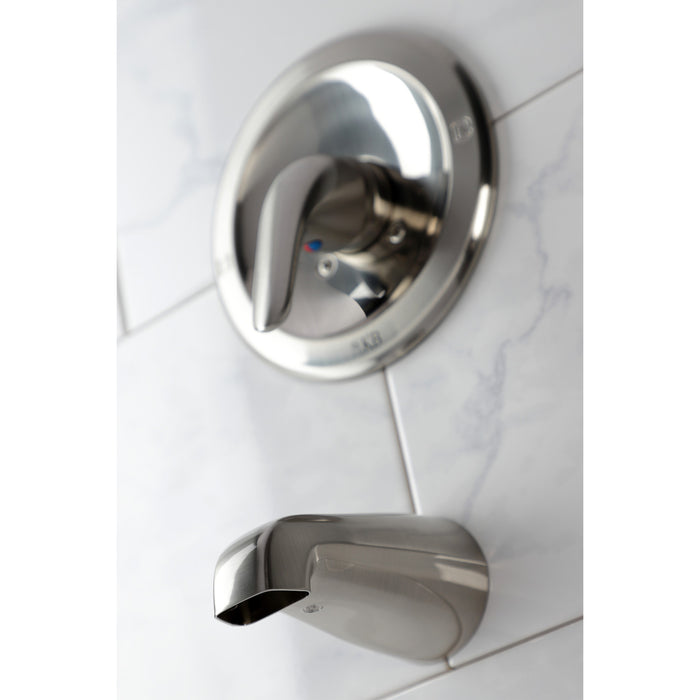 Kingston Tulare KB538LTO Single-Handle Tub Faucet, Brushed Nickel