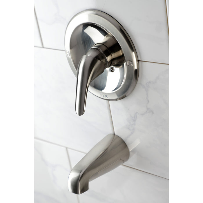 Kingston Tulare KB538LTO Single-Handle Tub Faucet, Brushed Nickel