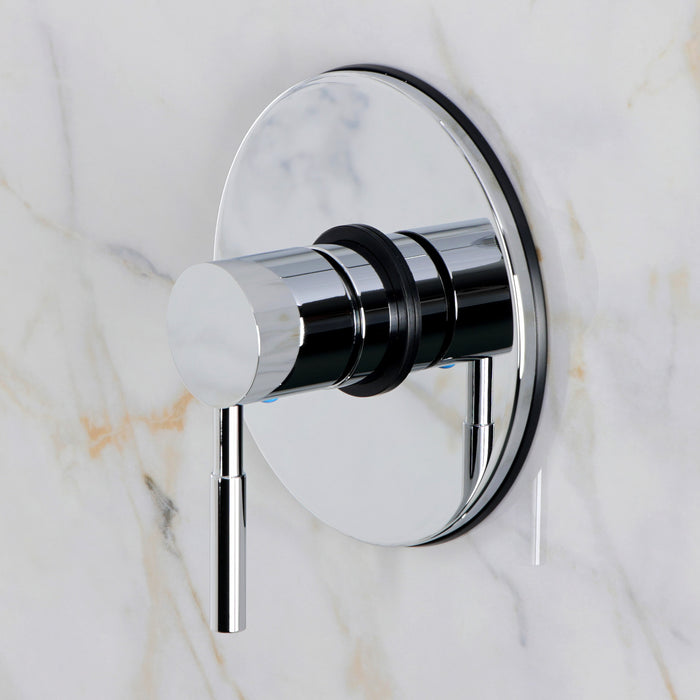 Kingston Concord KB5691DLT Single-Handle Pressure Balanced Tub and Shower Faucet, Polished Chrome