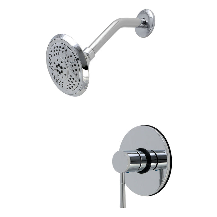 Kingston Concord KB5691DLTSO Pressure Balanced Shower Faucet, Trim Only, Polished Chrome