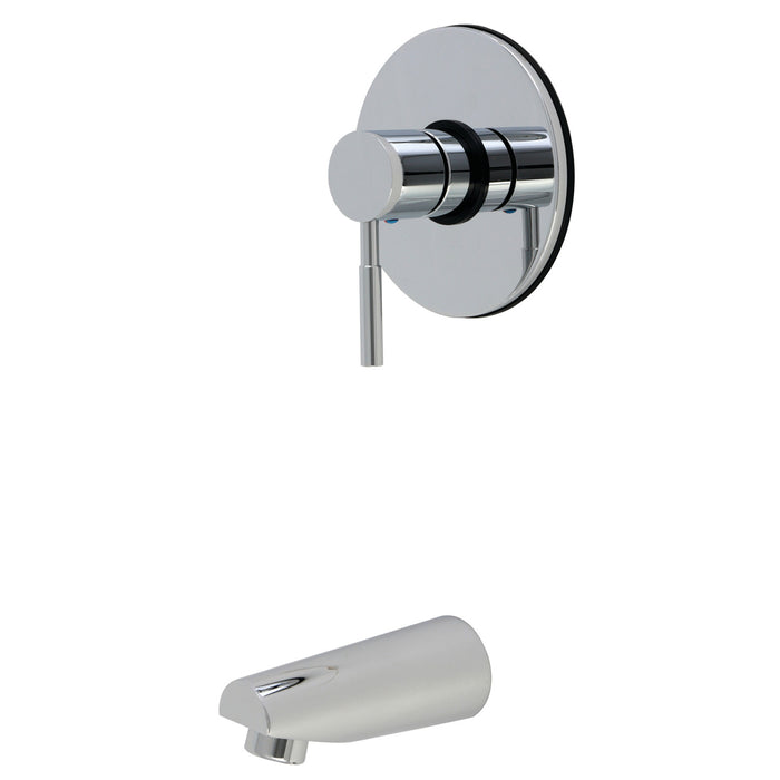 Kingston Concord KB5691DLTTO Pressure Balanced Tub Faucet, Trim Only, Polished Chrome