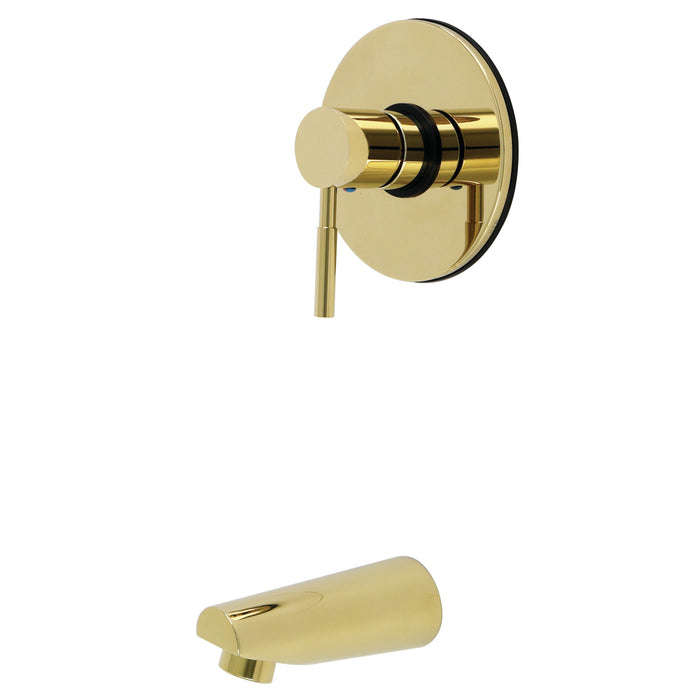 Kingston Concord KB5692DLTTO Pressure Balanced Tub Faucet, Trim Only, Polished Brass