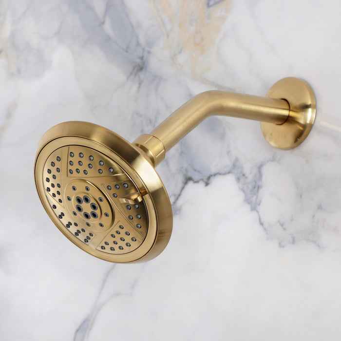 Kingston Concord KB5697DLTSO Pressure Balanced Shower Faucet, Trim Only, Brushed Brass