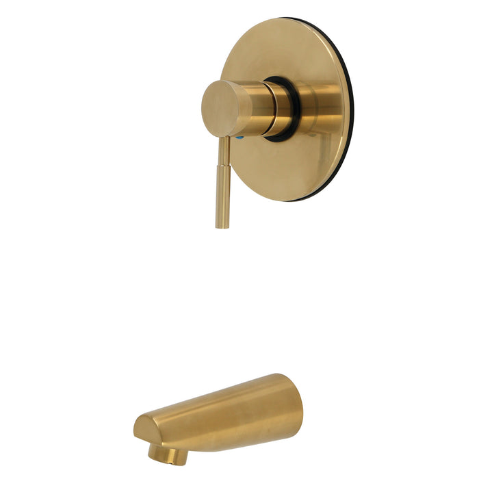 Kingston Concord KB5697DLTTO Pressure Balanced Tub Faucet, Trim Only, Brushed Brass