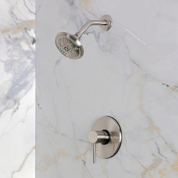 Kingston Concord KB5698DLTSO Pressure Balanced Shower Faucet, Trim Only, Brushed Nickel