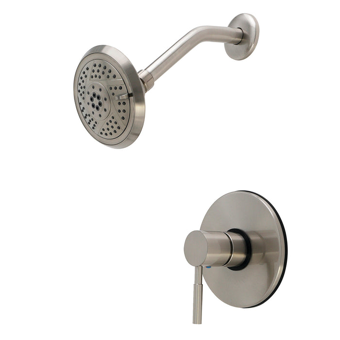 Kingston Concord KB5698DLTSO Pressure Balanced Shower Faucet, Trim Only, Brushed Nickel