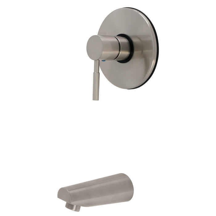 Kingston Concord KB5698DLTTO Pressure Balanced Tub Faucet, Trim Only, Brushed Nickel