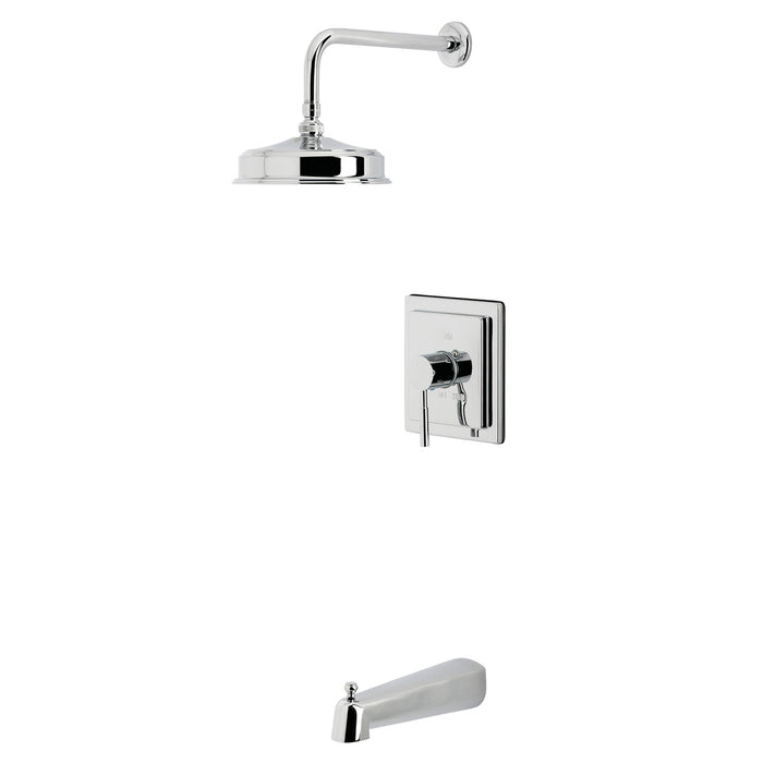Kingston Sona KB5891DL - Concord Single-Handle Pressure Balanced Tub and Shower Faucet, Polished Chrome