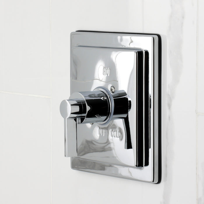 Kingston Sona KB5891NDL - NuvoFusion Single-Handle Pressure Balanced Tub and Shower Faucet, Polished Chrome