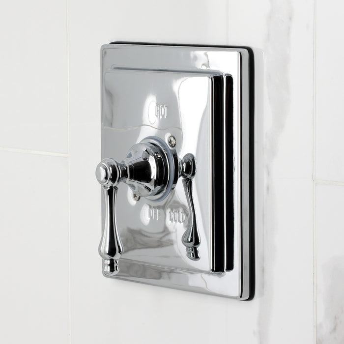Kingston Tulare KB6141AL - Revival Single-Handle Pressure Balanced Tub and Shower Faucet, Polished Chrome