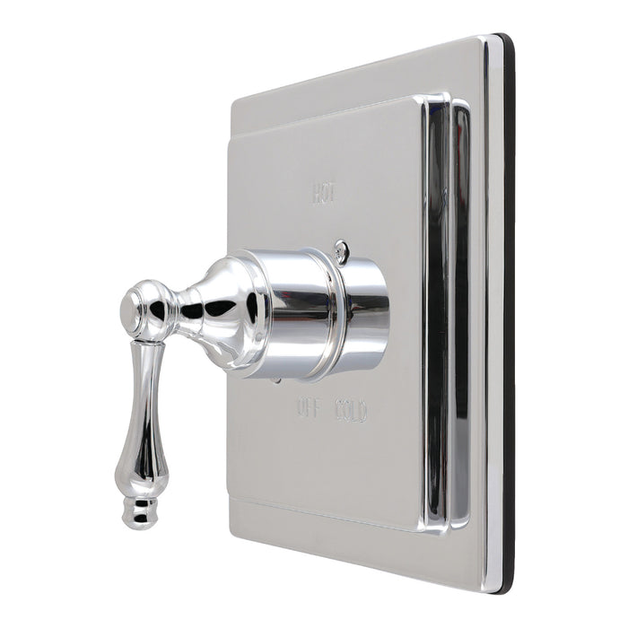 Kingston Revival KB6141ALE Single-Handle Pressure Balanced Shower Valve Trim Kit, Polished Chrome