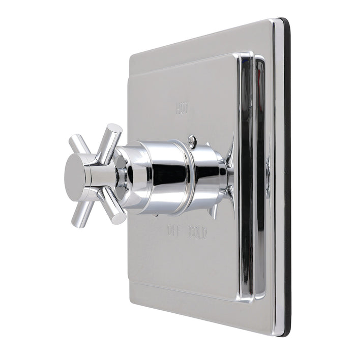Kingston Concord KB6141DXE Single-Handle Pressure Balanced Shower Valve and Trim Set, Polished Chrome (Valve Included)