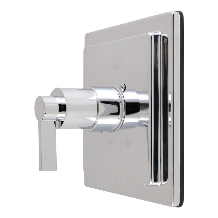 Kingston NuvoFusion KB6141NDLE Single-Handle Pressure Balanced Shower Valve Trim Kit, Polished Chrome