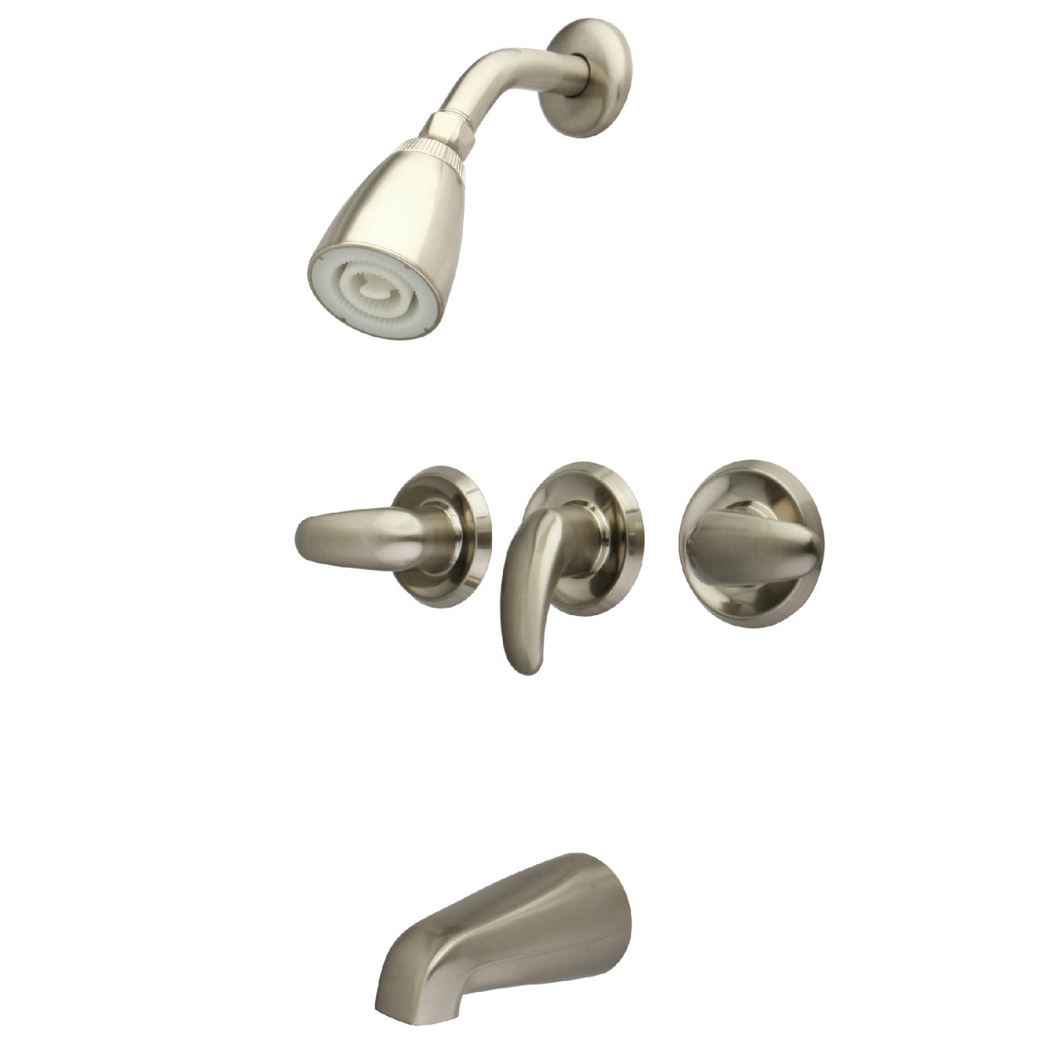 Kingston Tulare KB6238LL - Legacy Triple-Handle Tub and Shower