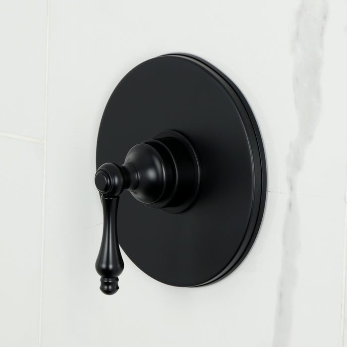 Kingston Tulare KB6330ALTO - Restoration Single-Handle Pressure Balanced Tub Faucet, Matte Black