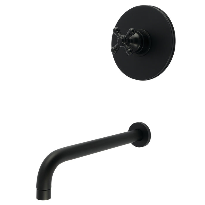 Kingston Tulare KB6330BXTO - Metropolitan Single-Handle Pressure Balanced Tub Faucet, Matte Black
