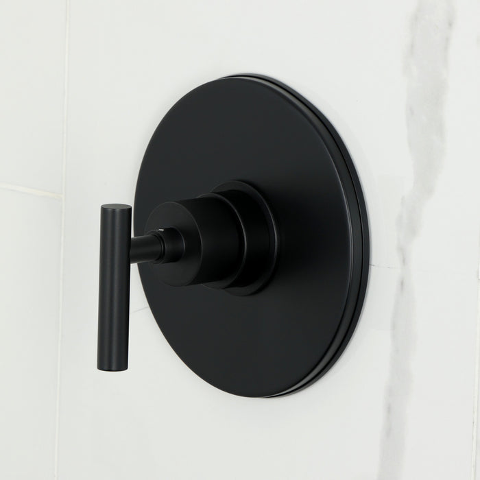 Kingston Sona KB6330CMLTO - Manhattan Single-Handle Pressure Balanced Tub Faucet, Matte Black