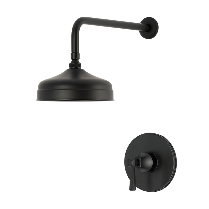 Kingston KB6330DQLSO Single-Handle Pressure Balanced Shower Faucet, Matte Black