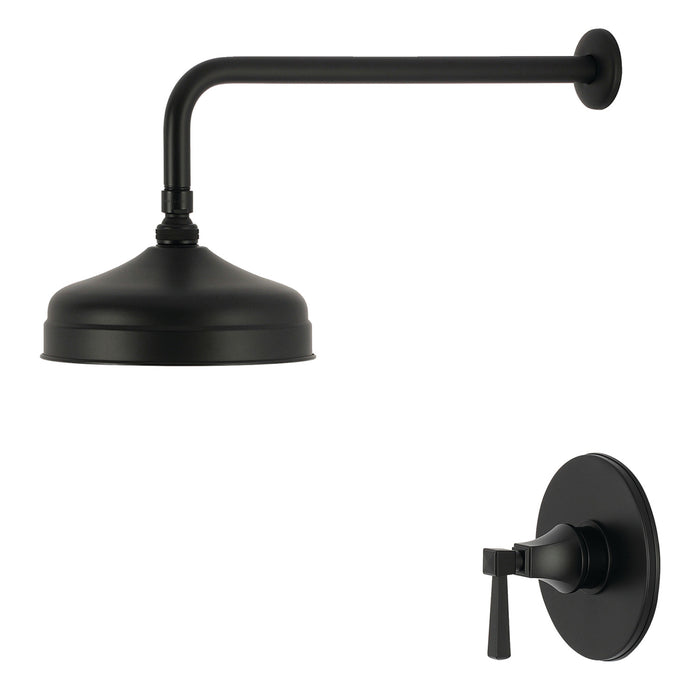 Kingston KB6330DQLSO Single-Handle Pressure Balanced Shower Faucet, Matte Black
