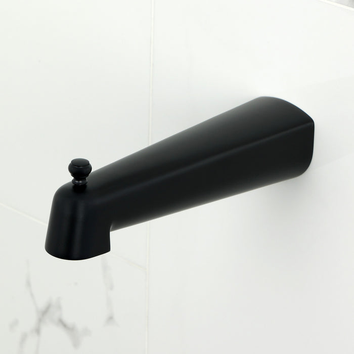 Kingston Sona KB6330DX - Concord Single-Handle Pressure Balanced Tub and Shower Faucet, Matte Black