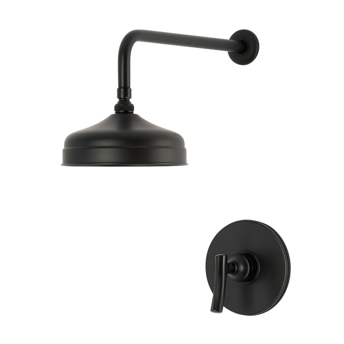 Kingston Hallerbos KB6330TKLSO Single-Handle Pressure Balanced Shower Faucet, Matte Black