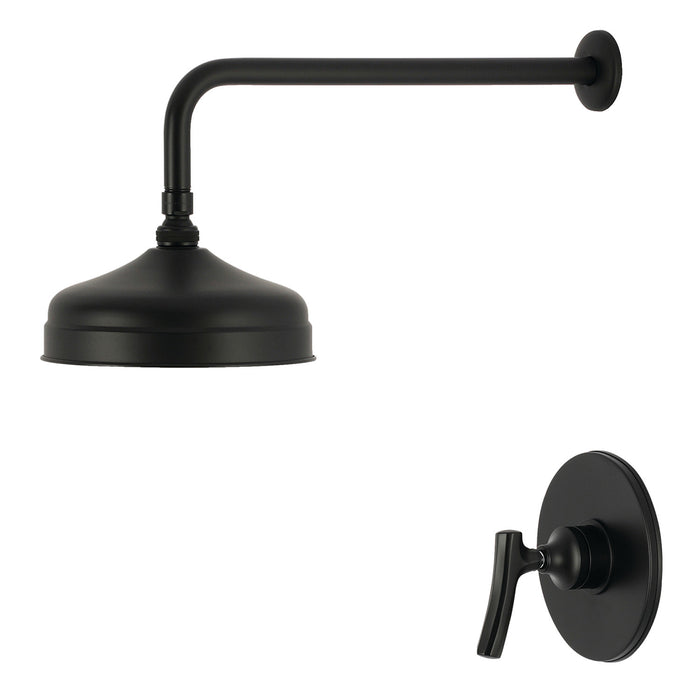 Kingston Hallerbos KB6330TKLSO Single-Handle Pressure Balanced Shower Faucet, Matte Black