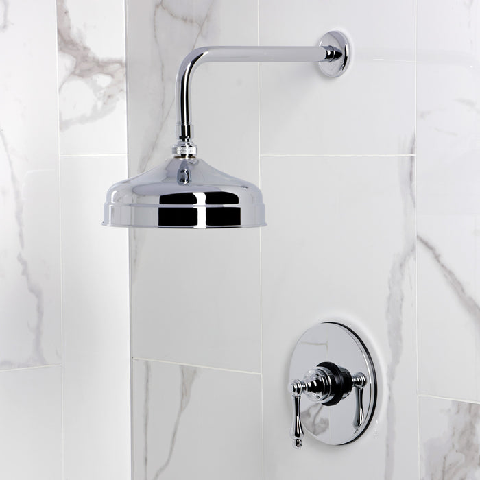 Kingston Heirloom KB6331ALSO - Restoration Single-Handle Pressure Balanced Shower Faucet, Polished Chrome