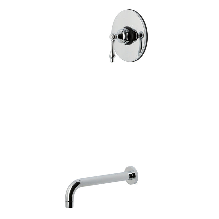 Kingston Tulare KB6331ALTO - Restoration Single-Handle Pressure Balanced Tub Faucet, Polished Chrome