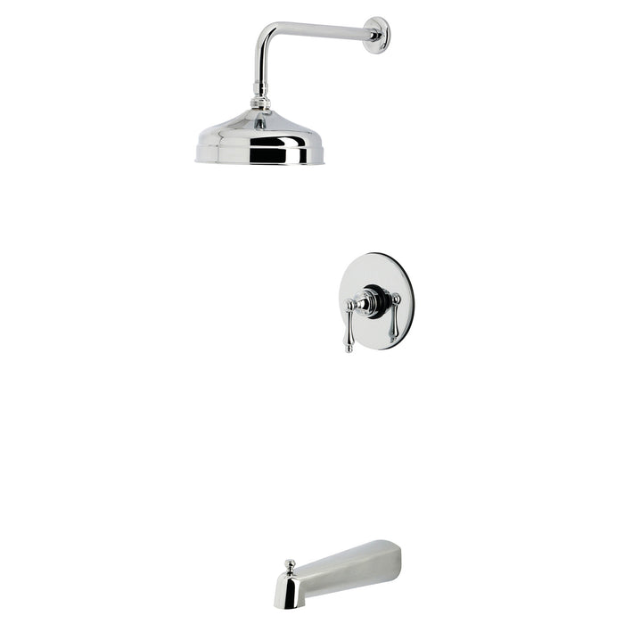Kingston Tulare KB6331AL - Revival Single-Handle Pressure Balanced Tub and Shower Faucet, Polished Chrome