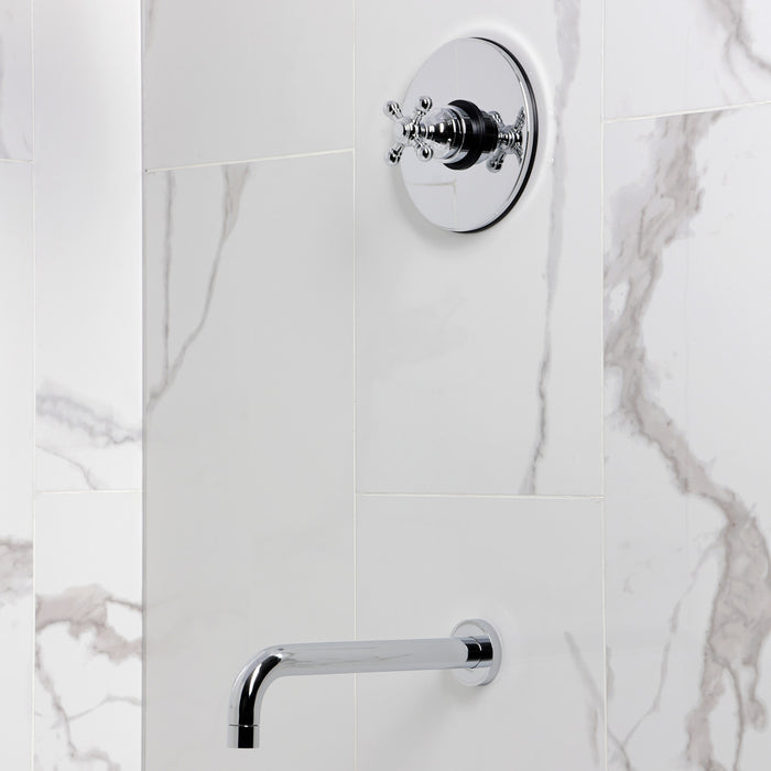 Kingston Tulare KB6331BXTO - Metropolitan Single-Handle Pressure Balanced Tub Faucet, Polished Chrome