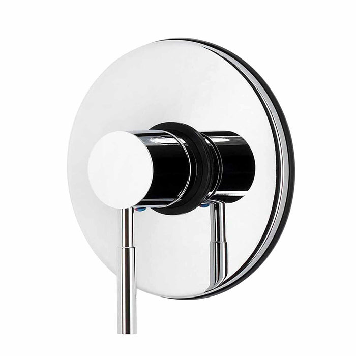 Kingston Concord KB6331DLET Single-Hanele Pressure Balanced Shower Valve Trim Only - Valve Not Included, Polished Chrome (Valve Not Included)