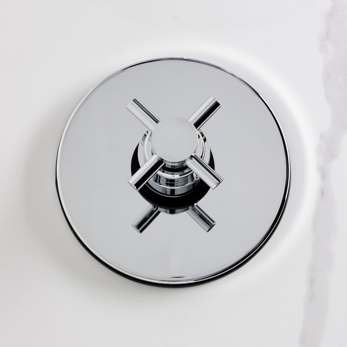 Kingston Sona KB6331DXTO - Concord Single-Handle Pressure Balanced Tub Faucet, Polished Chrome