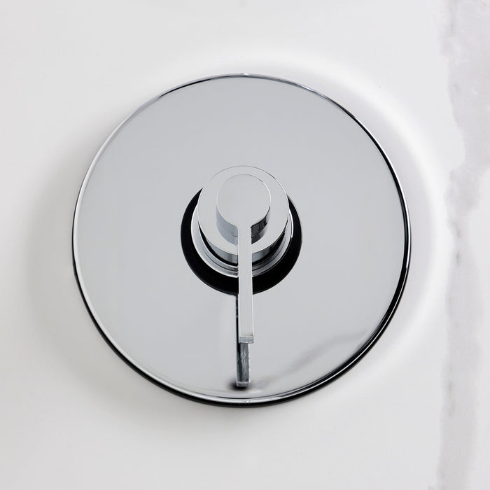 Kingston Sona KB6331NDLSO - NuvoFusion Single-Handle Pressure Balanced Shower Faucet, Polished Chrome