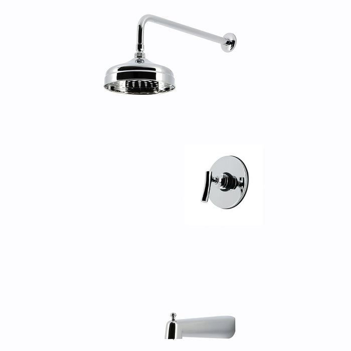Kingston Hallerbos KB6331TKL Single-Handle Pressure Balanced Tub and Shower Faucet, Polished Chrome