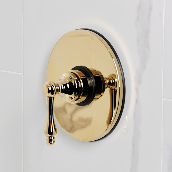 Restoration KB6332ALSO Single-Handle Pressure Balanced Shower Faucet, Polished Brass