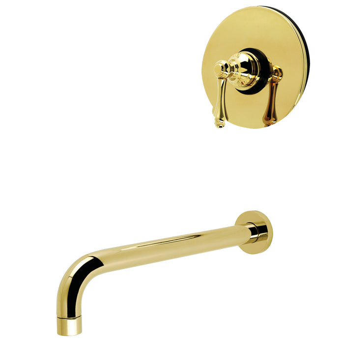 Kingston Tulare KB6332ALTO - Restoration Single-Handle Pressure Balanced Tub Faucet, Polished Brass