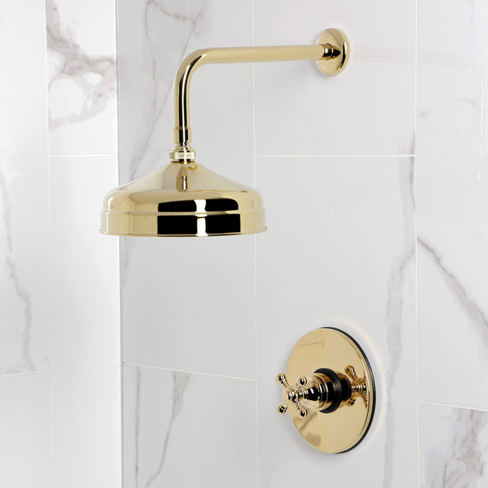 Kingston Heirloom KB6332BXSO - Metropolitan Single-Handle Pressure Balanced Shower Faucet, Polished Brass