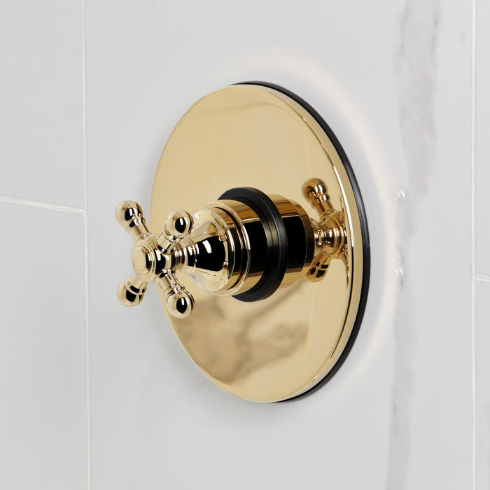 Kingston Heirloom KB6332BXSO - Metropolitan Single-Handle Pressure Balanced Shower Faucet, Polished Brass
