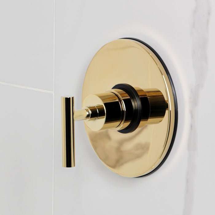 Kingston Sona KB6332CMLSO - Manhattan Single-Handle Pressure Balanced Shower Faucet, Polished Brass