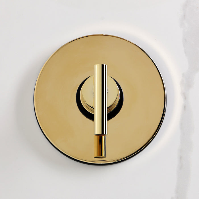 Kingston Sona KB6332CMLSO - Manhattan Single-Handle Pressure Balanced Shower Faucet, Polished Brass