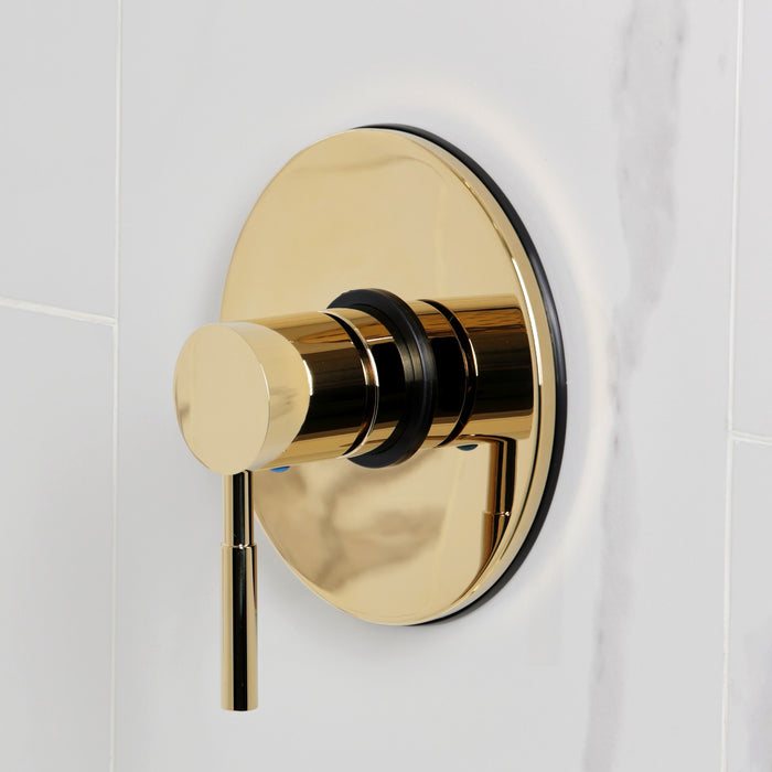 Kingston Sona KB6332DLSO - Concord Single-Handle Pressure Balanced Shower Faucet, Polished Brass