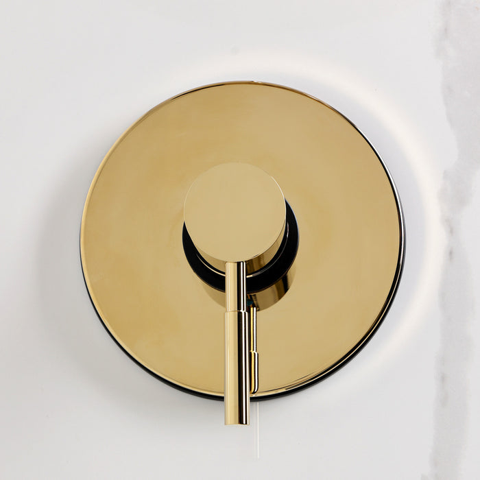 Kingston Sona KB6332DLSO - Concord Single-Handle Pressure Balanced Shower Faucet, Polished Brass