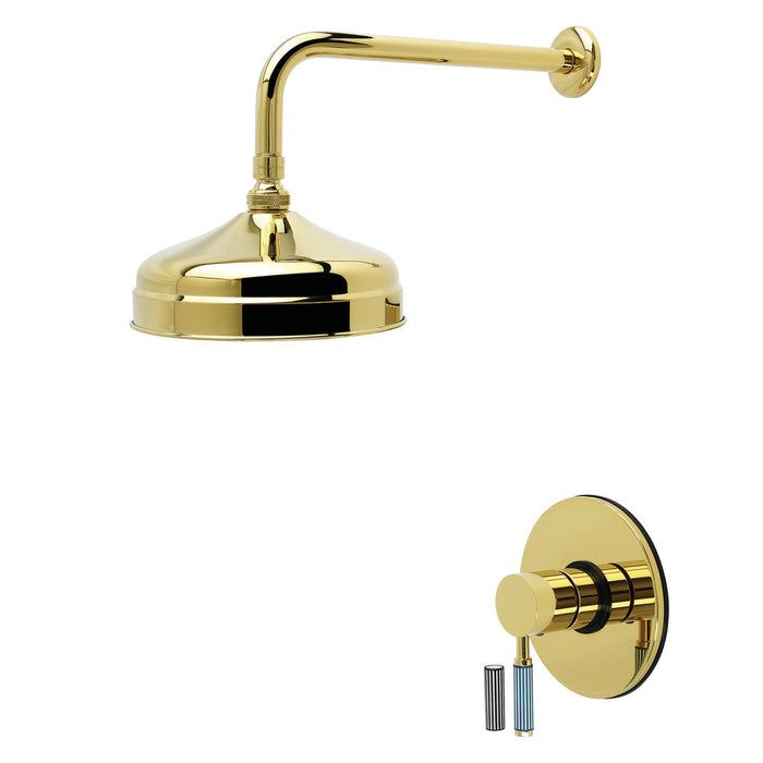 Kingston Verona KB6332KPSSO Single-Handle Pressure Balanced Shower Faucet, Polished Brass