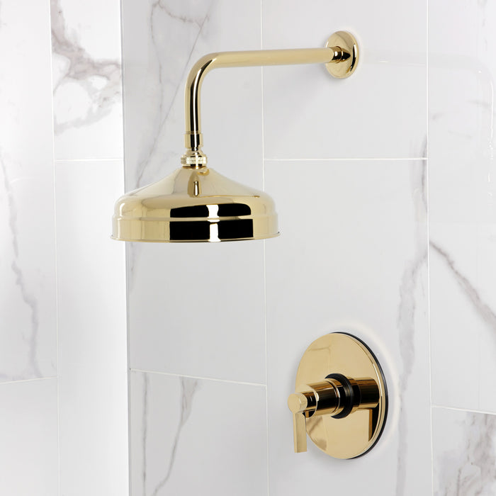 Kingston Sona KB6332NDLSO - NuvoFusion Single-Handle Pressure Balanced Shower Faucet, Polished Brass