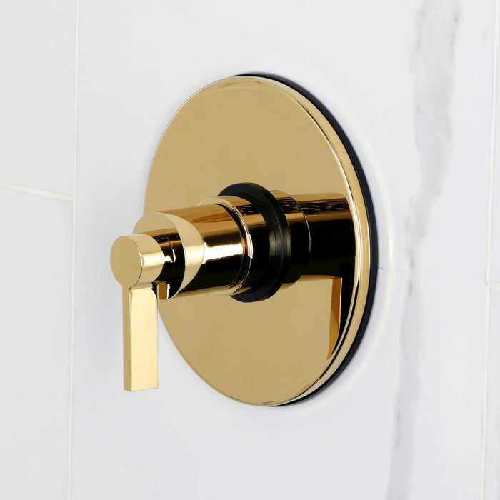 Kingston Sona KB6332NDLTO - NuvoFusion Single-Handle Pressure Balanced Tub Faucet, Polished Brass