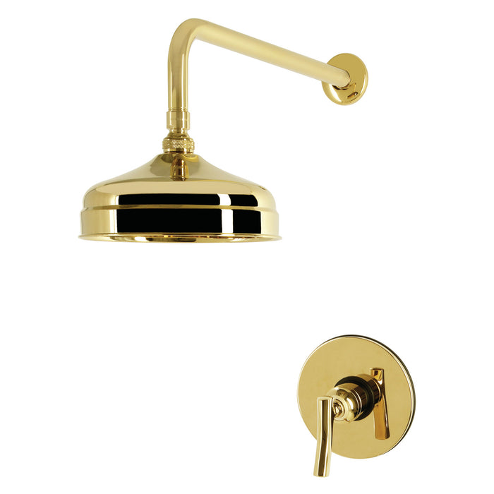 Kingston Hallerbos KB6332TKLSO Single-Handle Pressure Balanced Shower Faucet, Polished Brass