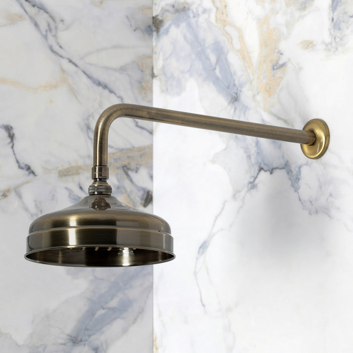Kingston Verona KB6333KPS Single-Handle Pressure Balanced Tub and Shower Faucet, Antique Brass